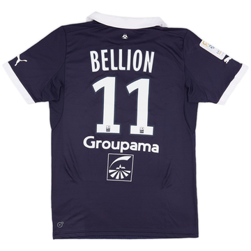 2012-13 Bordeaux Match Issue Home Shirt Bellion #11