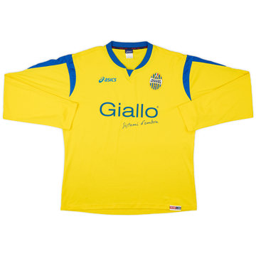 2008-09 Hellas Verona Asics Training L/S Shirt - 8/10 - (XL)