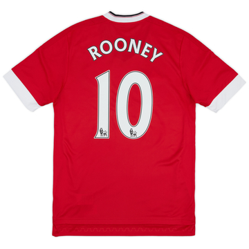 2015-16 Manchester United Home Shirt Rooney #10 - 5/10 - (S)