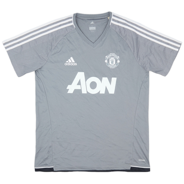 2017-18 Manchester United adidas Training Shirt - 7/10 - (L)