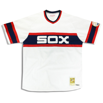 1983 Chicago White Sox Fisk #72 Mitchell & Ness Cooperstown Collection Jersey (Home) XXL