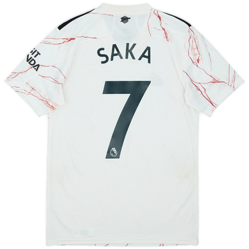 2020-21 Arsenal Away Shirt Saka #7 - 10/10 - (XS)