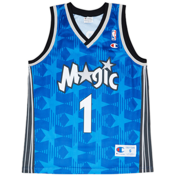 2000-03 Orlando Magic McGrady #1 Champion Away Jersey - 9/10 - (S)