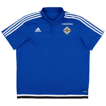 2018-19 Northern Ireland adidas Polo Shirt - 9/10 - (XXL)