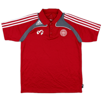 2007-08 Denmark adidas Polo Shirt - 8/10 - (M)