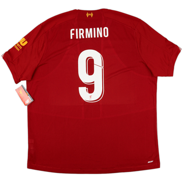 2019-20 Liverpool Home Shirt Firmino #9 (XXL)