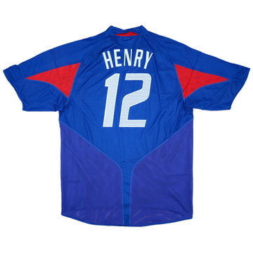 2004-06 France Home Shirt Henry #12 (XL)