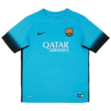 2015-16 Barcelona Third Shirt - 8/10 - (XL.Boys)