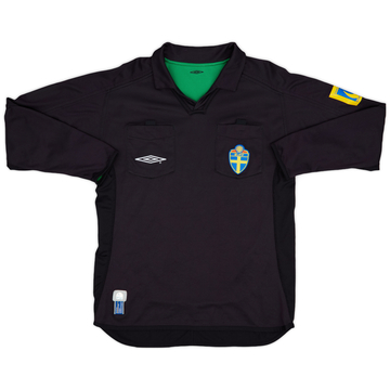 2000s Sweden Umbro Reversible Referee L/S Shirt - 7/10 - (L)