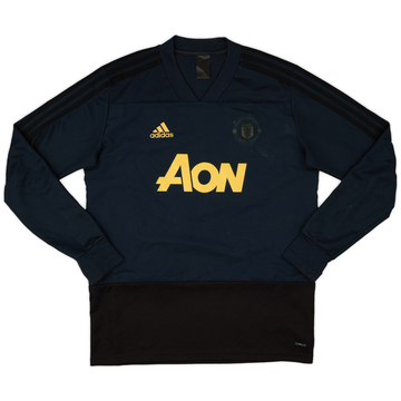 2018-19 Manchester United adidas Training Top - 8/10 - (L)