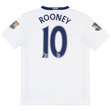 2008-10 Manchester United Away Shirt Rooney #10 - 6/10 - (XL.Boys)
