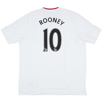 2015-16 Manchester United Away Shirt Rooney #10 - 5/10 - (XL)