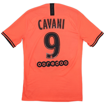 2019-20 Paris Saint-Germain x Air Jordan Authentic Vaporknit Away Shirt Cavani #9 - 8/10 - (S)