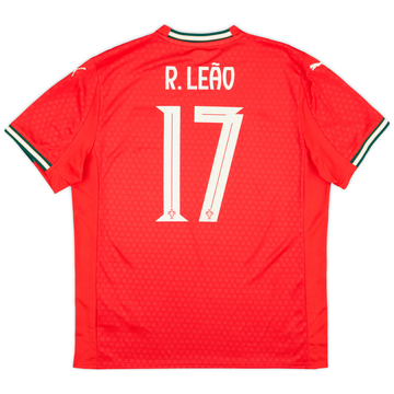 2025-26 Portugal Home Shirt R.Leao #17