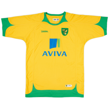 2008-10 Norwich Home Shirt - 6/10 - (S)