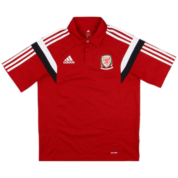 2014-15 Wales adidas Polo Shirt - 6/10 - (M)