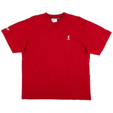 1999-00 Liverpool Reebok Cotton Tee - 8/10 - (XL)