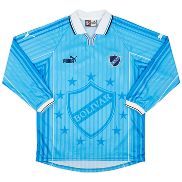 2001 Club Bolivar Home L/S Shirt - 9/10 - (M)
