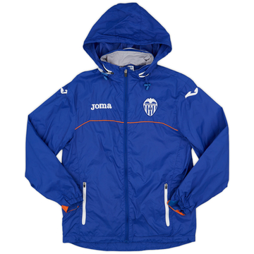 2013-14 Valencia Joma Hooded Rain Jacket - 8/10 - (S)