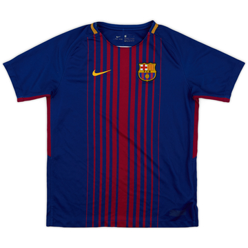 2017-18 Barcelona Home Shirt - 7/10 - (L.Boys)