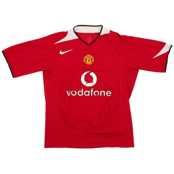 2004-06 Manchester United Home Shirt - 5/10 - (S)