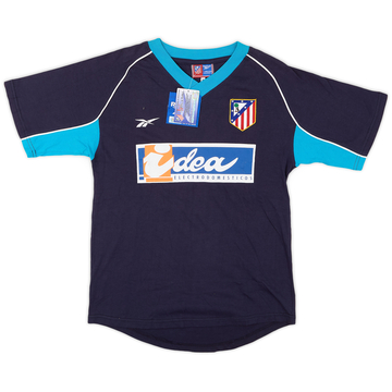 2000-01 Atletico Madrid Reebok Cotton Tee (M)