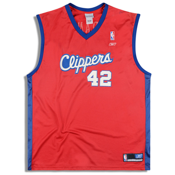 2002-06 LA Clippers Brand #42 Reebok Jersey (Away) XL