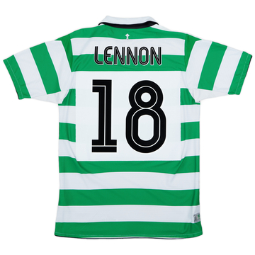 2004-05 Celtic Home Shirt Lennon #18 - 8/10 - (S)