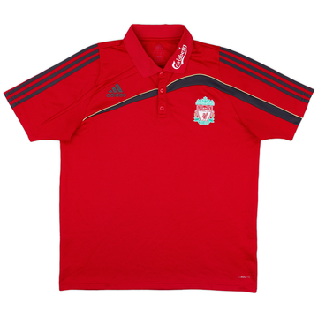 2009-10 Liverpool adidas Polo Shirt - 9/10 - (XL)