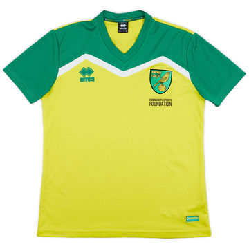 2016-17 Norwich Errea Training Shirt - 9/10 - (S)