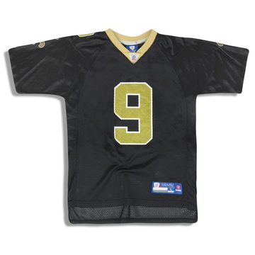 2008-11 New Orleans Saints Brees #9 Reebok On Field Jersey (Home) Y