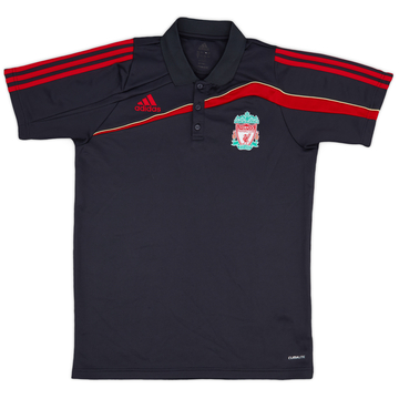 2009-10 Liverpool adidas Polo Shirt - 8/10 - (L)