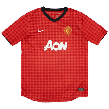 2012-13 Manchester United Home Shirt - 7/10 - (XL.Boys)