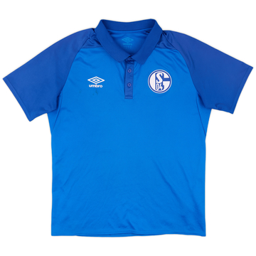 2018-19 Schalke Umbro Polo Shirt - 7/10 - (M)
