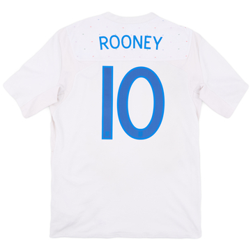 2010-11 England Home Shirt Rooney #10 - 7/10 - (M)