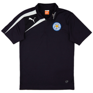 2012-13 Leicester Puma 1/4 Zip Polo Shirt - 8/10 - (S)