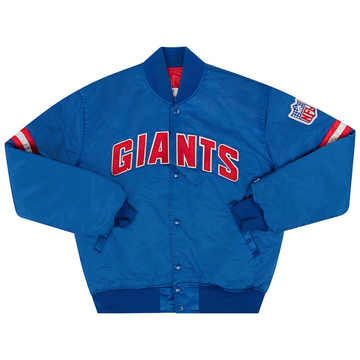 1980s New York Giants Starter Satin Varsity Jacket M