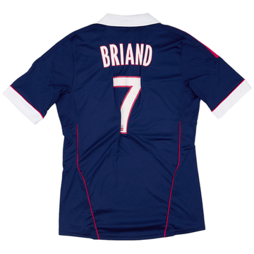 2011-12 Lyon Away Shirt Briand #7 - 4/10 - (M)