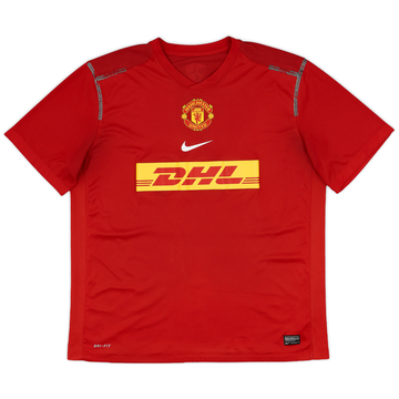 2012-13 Manchester United Player Issue Nike Training Shirt - 5/10 - (XL)