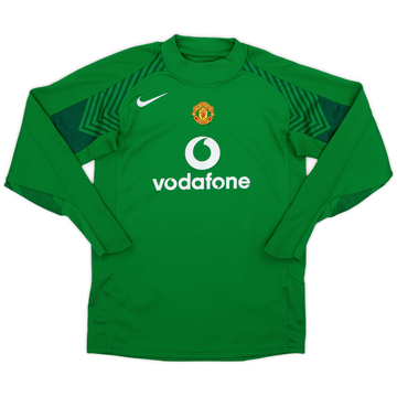 2005-06 Manchester United GK Shirt - 8/10 - (L.Boys)