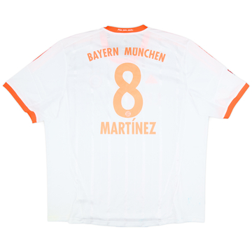 2012-13 Bayern Munich Away Shirt Martinez #8 - 5/10 - (3XL)