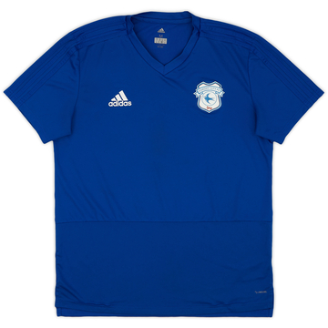 2018-19 Cardiff City adidas Training Shirt - 7/10 - (M)