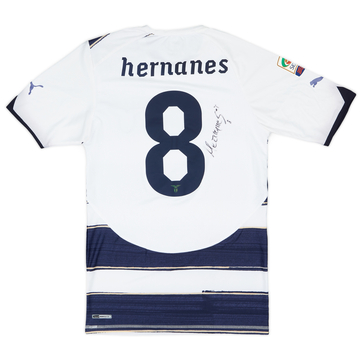2010-11 Lazio Player Issue Signed Third Shirt Hernanes #8 - 8/10 - (L)