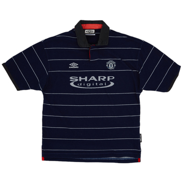 1999-00 Manchester United Away Shirt - 8/10 - (L.Boys)