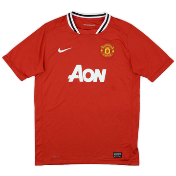 2011-12 Manchester United Home Shirt - 7/10 - (XL.Boys)