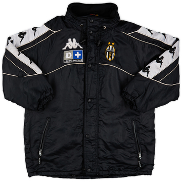 1998-99 Juventus Kappa Hooded Rain Jacket - 8/10 - (XL.Boys)