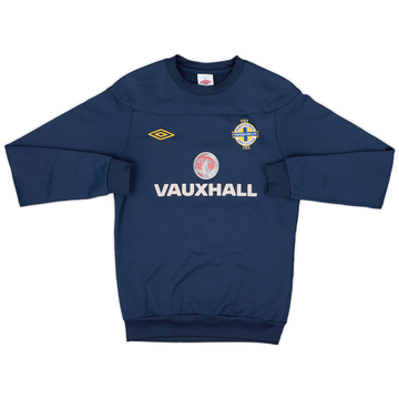 2010-12 Northern Ireland Umbro Training Sweat Top - 5/10 - (S)