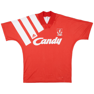 1991-92 Liverpool Home Shirt - 6/10 - (M/L)