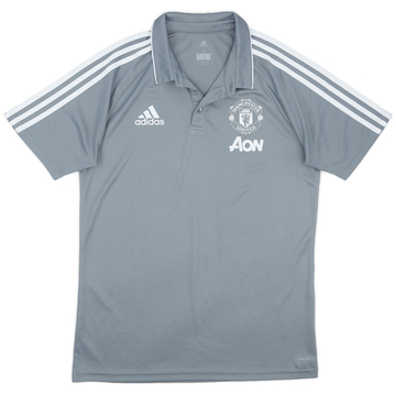 2016-17 Manchester United adidas Polo Shirt - 9/10 - (M)