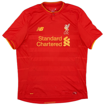 2016-17 Liverpool Home Shirt - 4/10 - (L)